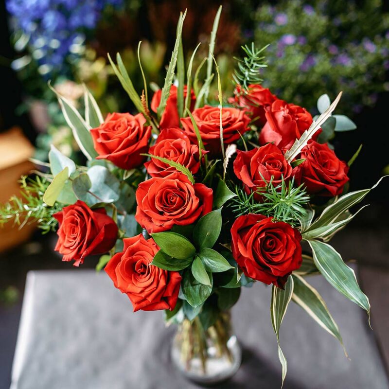 All Red Roses Nicolla Florist Wetherby